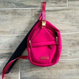 Sarah Wells Allie Sling Bag - Ruby NWOT